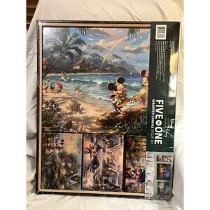 Disney Mickey and Minnie 5-in-1- Gallery Wrapped Canvas Set